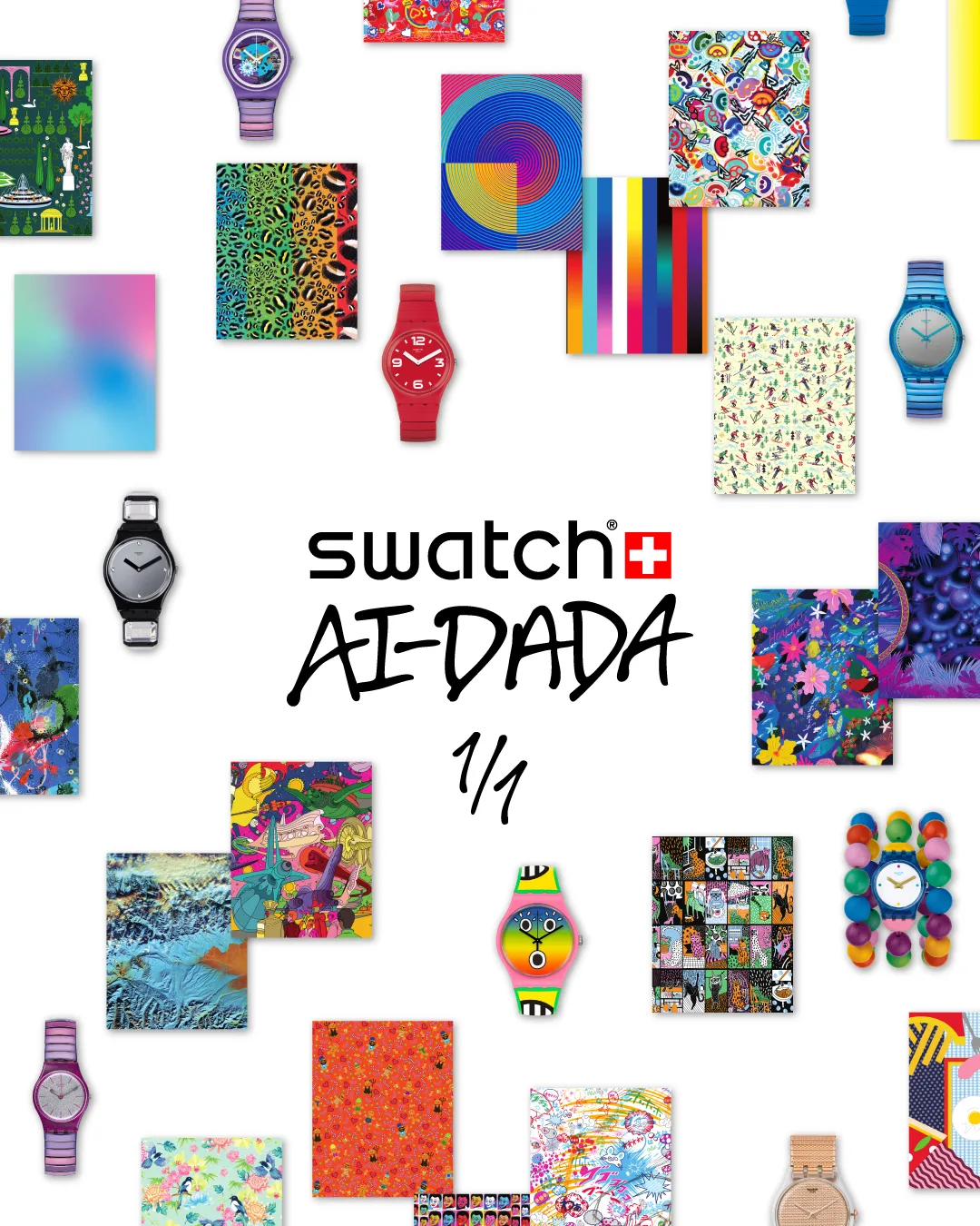 Swatch reimagines creativity through AI: Introducing AI‑DADA, where every watch created is truly unique